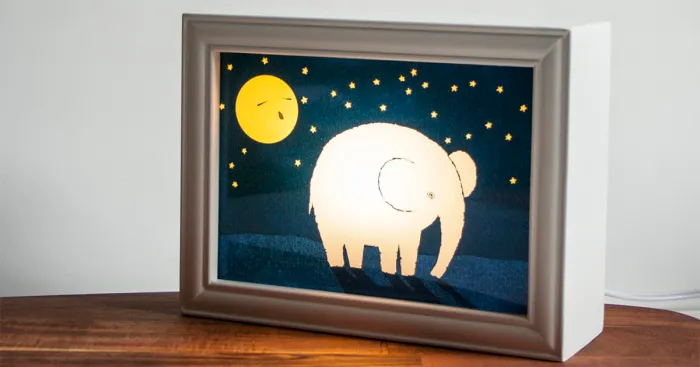 This Chubby Baby Elephant Lights Up Your Room And Heart