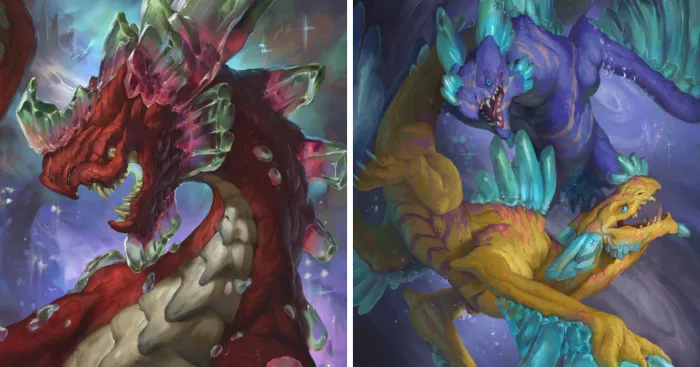 I Imagined Zodiac Signs As Dragons