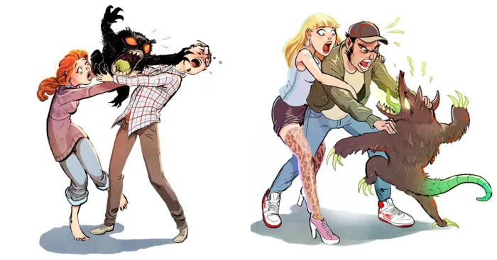 Illustrator Shows How Tough Caring For Babies Could Be