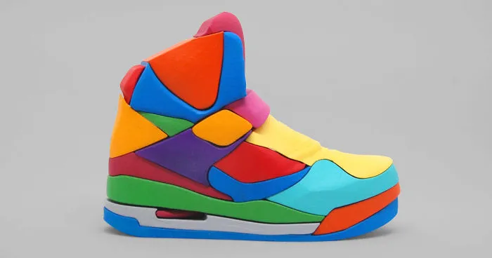 I Made A Colorful 3D Puzzle Of NIKE Air Jordan Sneaker