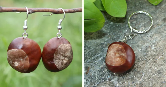 I Create Jewelry From Chestnuts