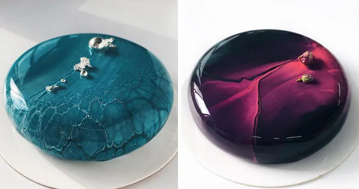 I Make Mirror Glazed Mousse Cakes