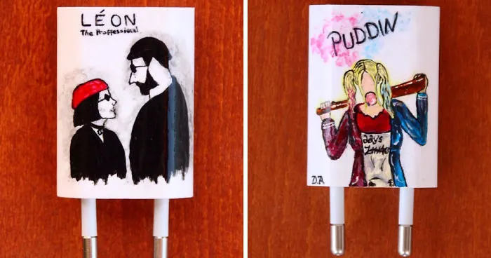 I Paint On iPhone Chargers Using Nail Polish (Part 3)
