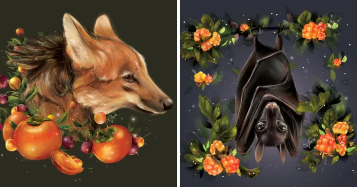Beasts Of Nature: I Draw Animals In Harmony With Nature