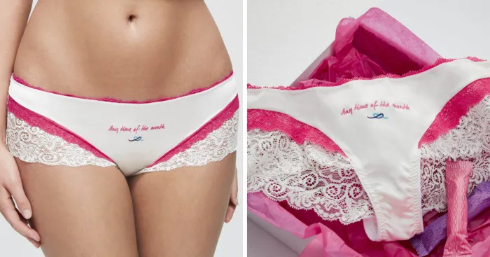 Lil-Lets Team Up With Iris London To Launch Pretty Period Panties... With All Profits Going To Charity