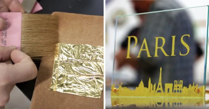 The Story About Gold And Glass