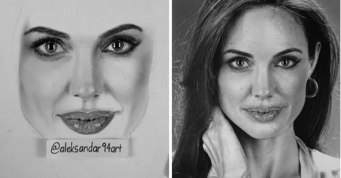 I Draw Realistic Portraits Of Celebrities