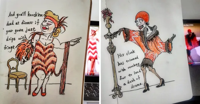 This Drawing Collection With Soundtrack Will Bring You Back To The Glamour Of Musical Comedy