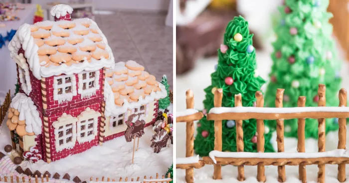 I Made A Two-Floor, Fully Equipped Gingerbread House That Is 100% Edible