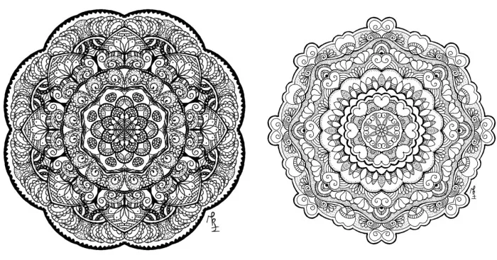 I Create Mandalas That Help Me To Relax