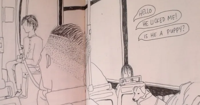 I Draw The Conversations And People That I Ride The Bus With