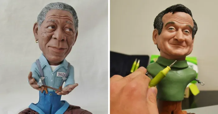 I Make Caricature Sculptures