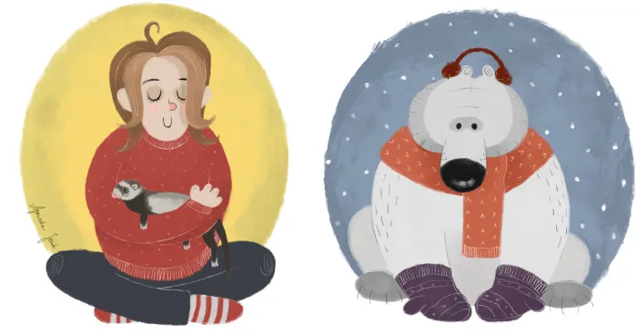 I Create Cute Illustrations About Daily Things