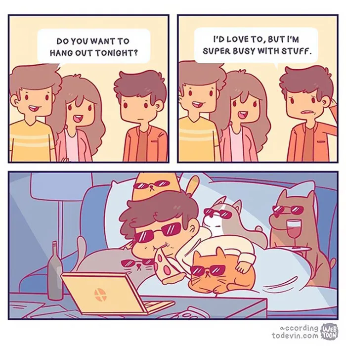 187 Hilarious Comics That Reveal The Reality Of Living With Cats