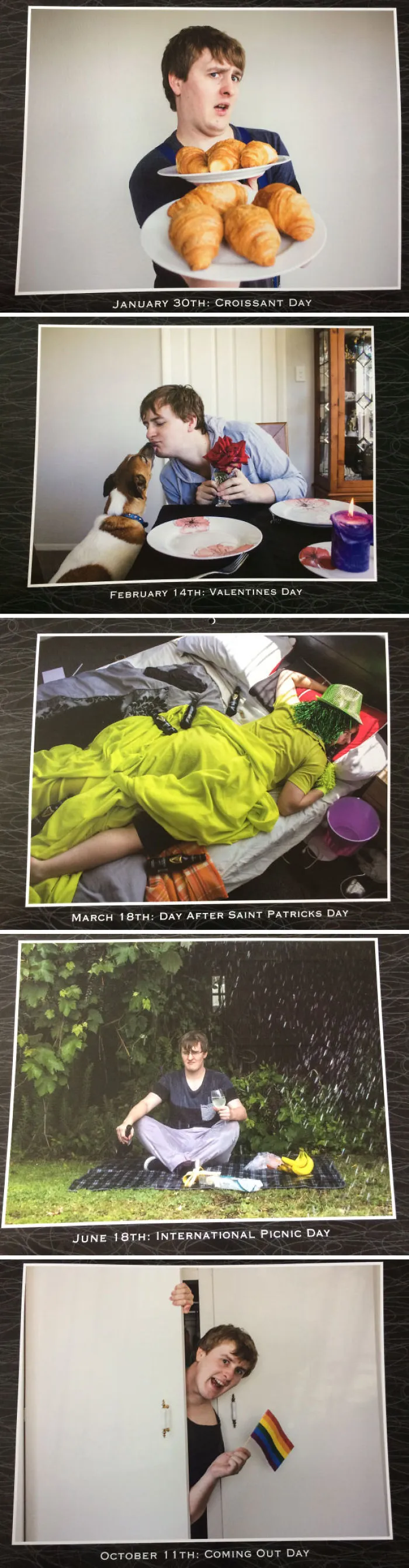 My Brother Never Fails To Disappoint With His Personalised Christmas Gifts - This Year He Made Me A Calendar