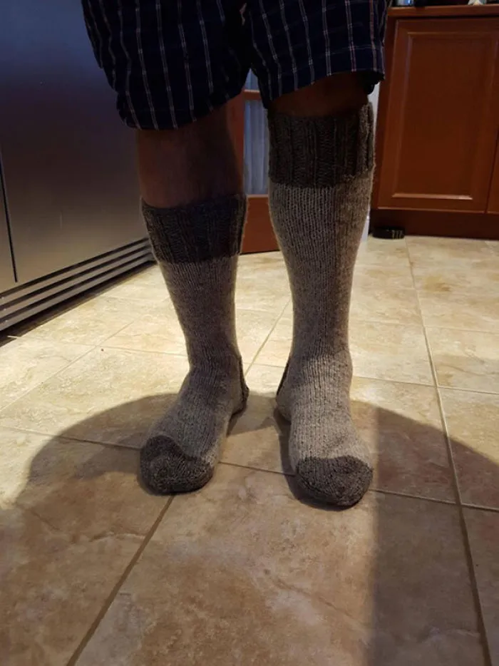 My Crooked Eyed Granny Knit Me Some Socks For Christmas