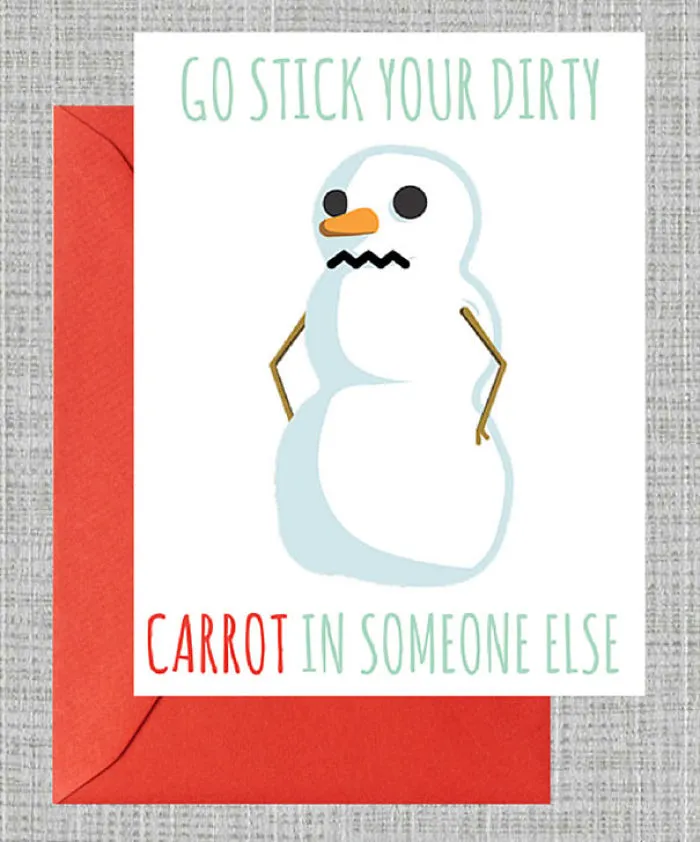 96 Hilariously Rude Christmas Cards For People With A Twisted Sense Of Humour