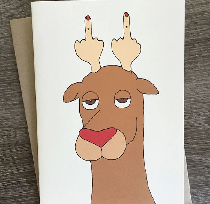 96 Hilariously Rude Christmas Cards For People With A Twisted Sense Of Humour