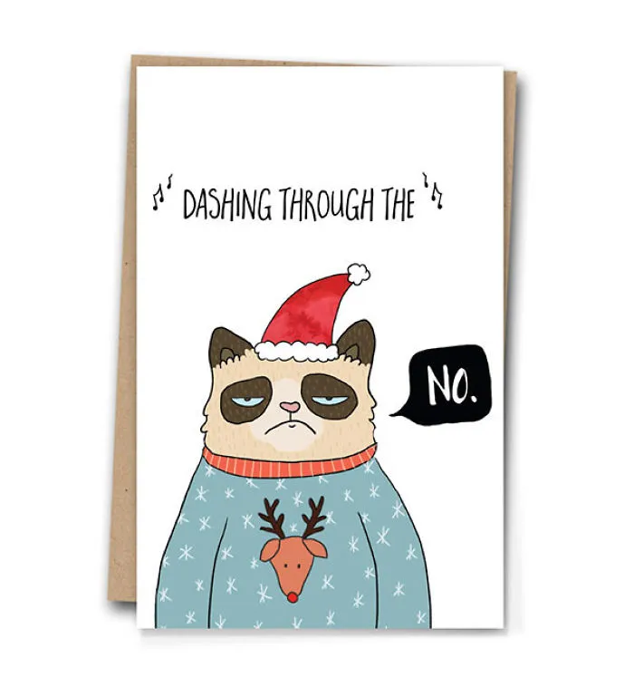 Inappropriate Funny Christmas Card