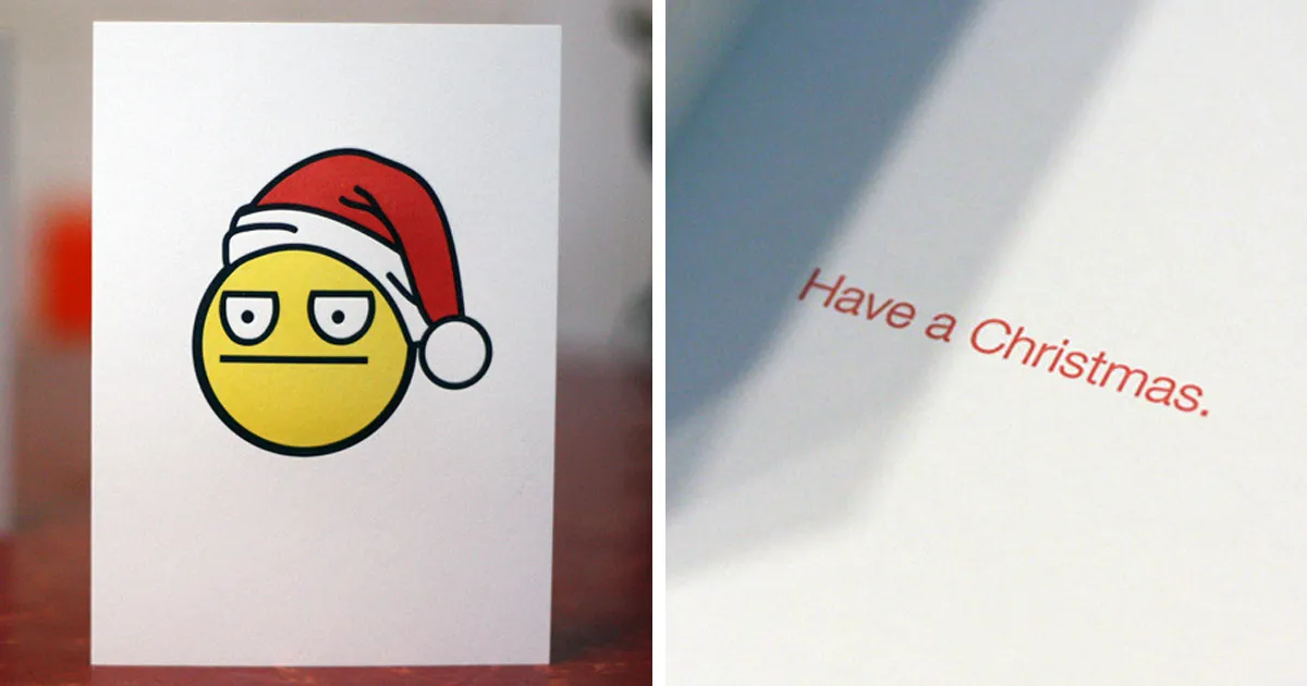 15 Divertidas tarjetas navideñas muy maleducadas para personas con un sentido del humor retorcido