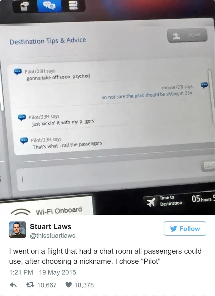 153 Of The Funniest Things That Have Ever Happened On A Plane