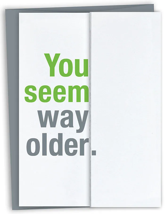 65 Seemingly Offensive Fold-Out Greeting Cards With Hidden Messages Inside