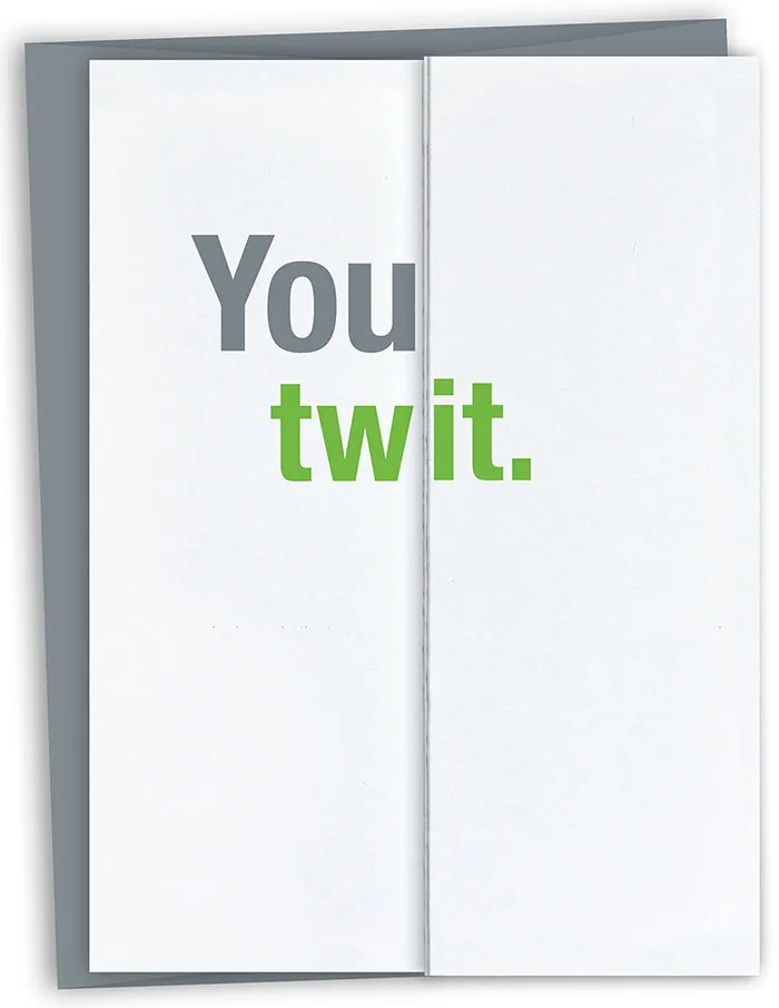 65 Seemingly Offensive Fold-Out Greeting Cards With Hidden Messages Inside