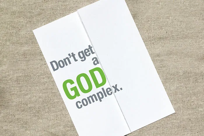 65 Seemingly Offensive Fold-Out Greeting Cards With Hidden Messages Inside
