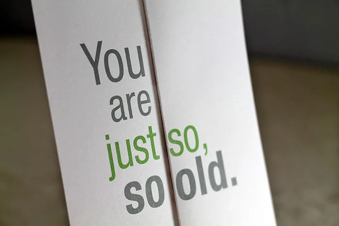 65 Seemingly Offensive Fold-Out Greeting Cards With Hidden Messages Inside