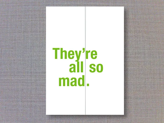 65 Seemingly Offensive Fold-Out Greeting Cards With Hidden Messages Inside