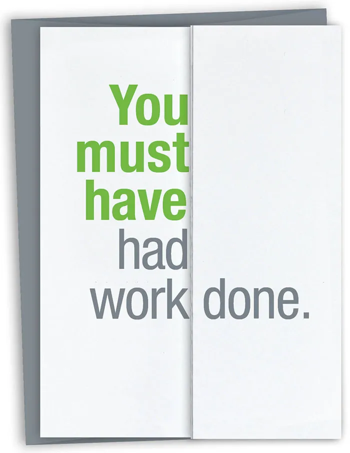 65 Seemingly Offensive Fold-Out Greeting Cards With Hidden Messages Inside