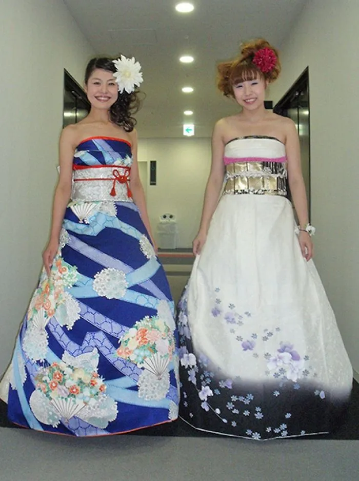 Brides In Japan Are Turning Their Traditional Kimonos Into Extraordinary Wedding Dresses