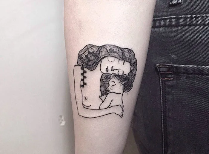 29 Gustav Klimt Tattoos To Show Your Artistic Side