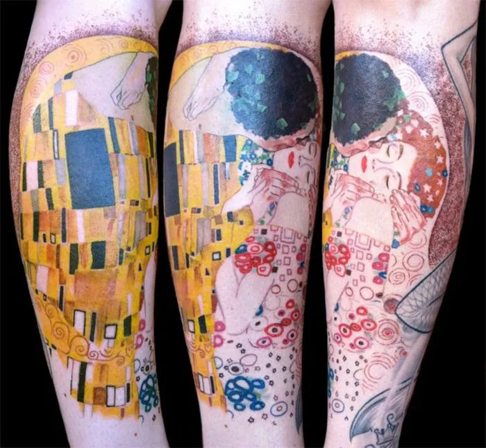29 Gustav Klimt Tattoos To Show Your Artistic Side