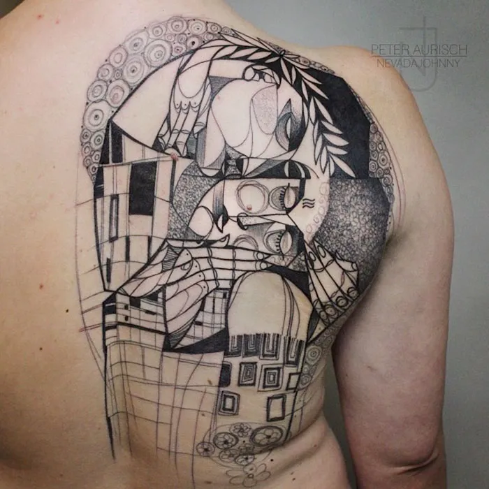29 Gustav Klimt Tattoos To Show Your Artistic Side