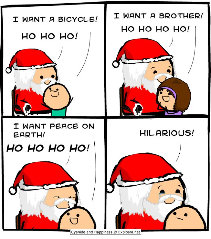 42 Hilariously Inappropriate Christmas Comics By Cyanide & Happiness