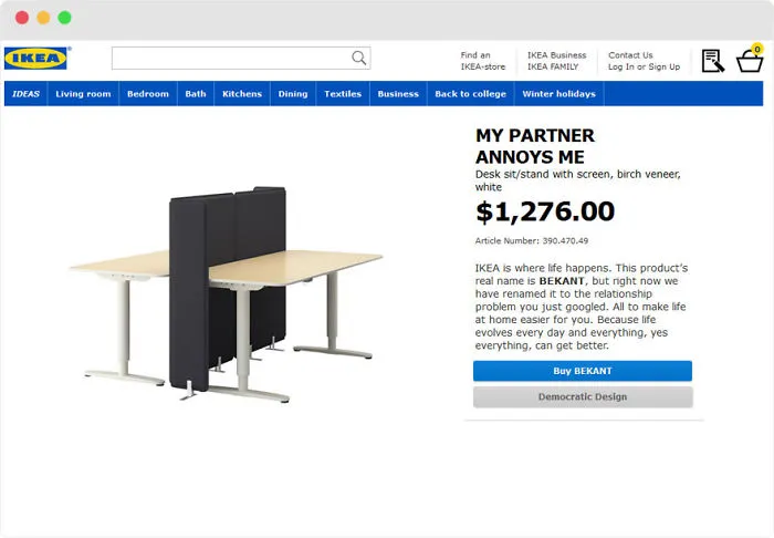 IKEA Renames Products After Most Googled Relationship Problems (101 Pics)