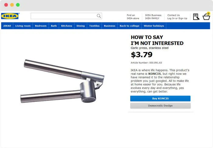 IKEA Renames Products After Most Googled Relationship Problems (101 Pics)