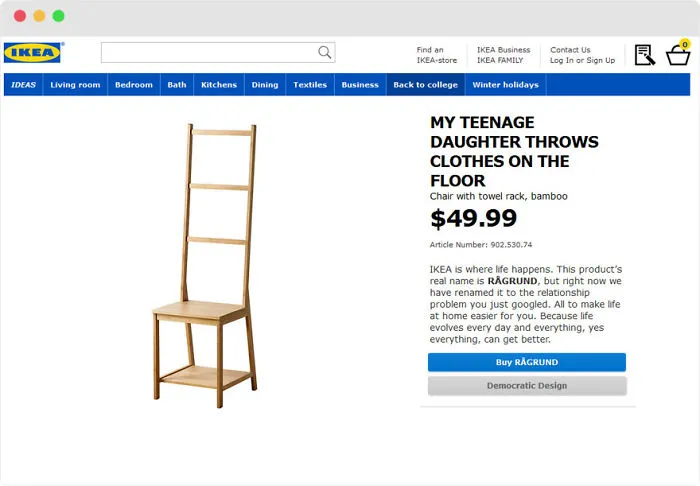 IKEA Renames Products After Most Googled Relationship Problems (101 Pics)