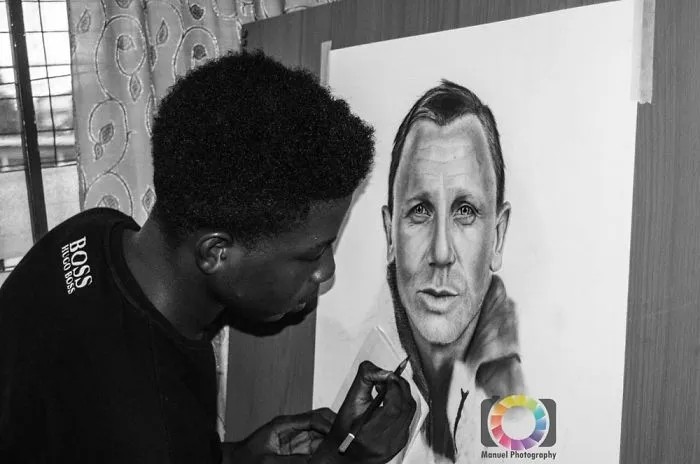 Drawing Of James Bond