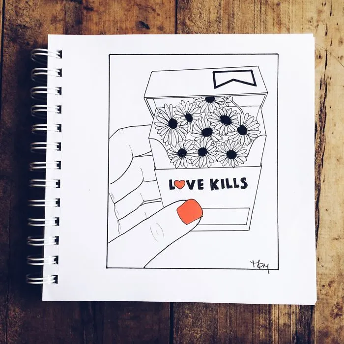 I Turn My Life Experience Into Quirky Drawings