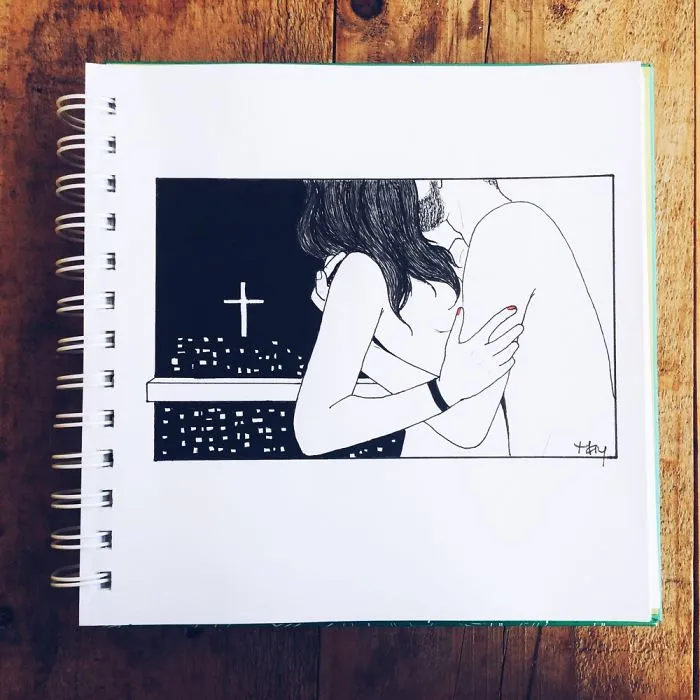 I Turn My Life Experience Into Quirky Drawings
