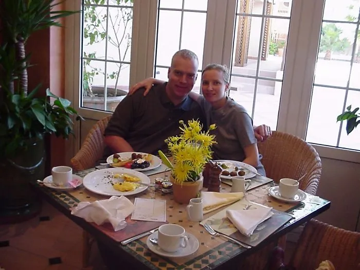 Having Breakfast At Marriott Amman