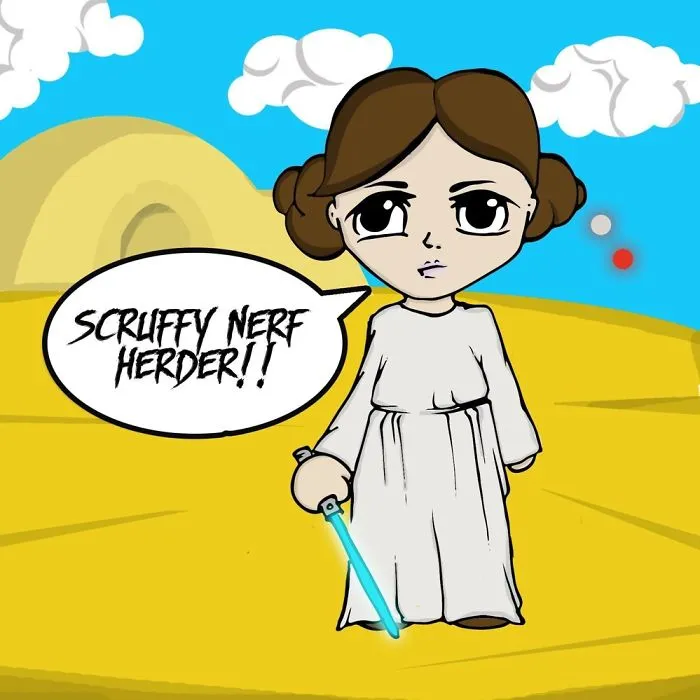 290 Touching Tributes To Late Carrie Fisher By Artists Around The World