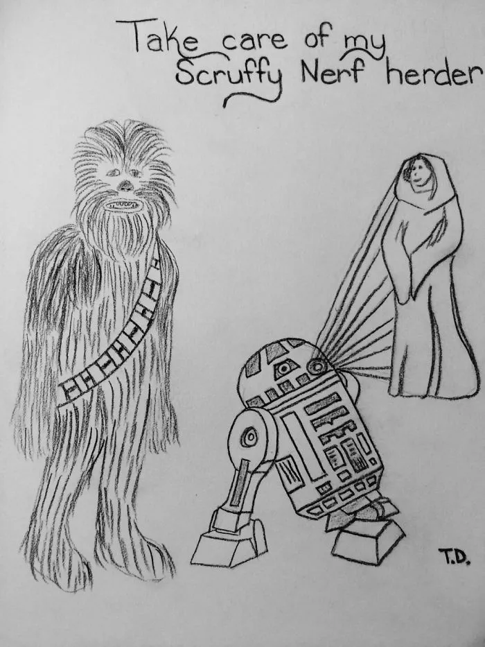 290 Touching Tributes To Late Carrie Fisher By Artists Around The World
