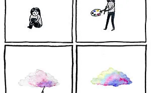 29 Introvert Comics By Debbie That Only People With Social Anxiety Will Understand
