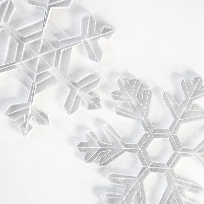 Beautiful Quilled Snowflake Ornaments And Poinsettia By Judith And Rolfe