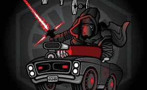 The Force Is Strong With This Star Wars Hot Rod Fan Art!