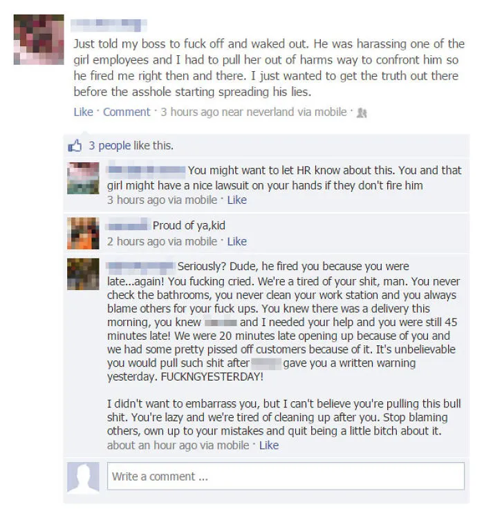 Liar Exposed On Social Media