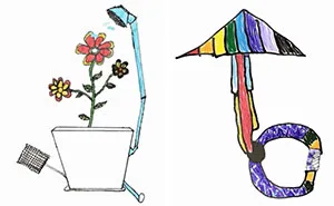 Drawings By Little Inventors Expressing The Most Precious Element In Our Life - Imagination